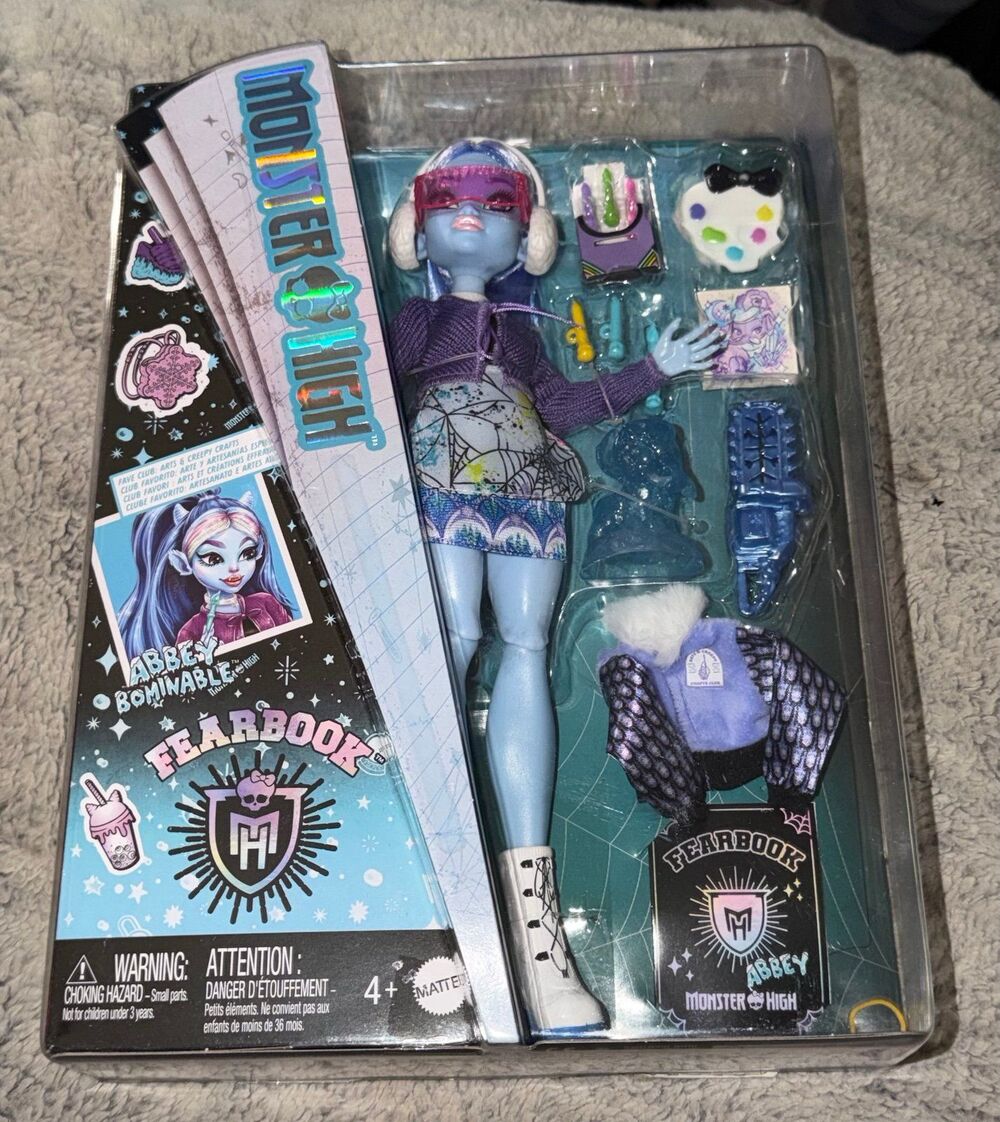 Monster High Fearbook Abbey Bominable